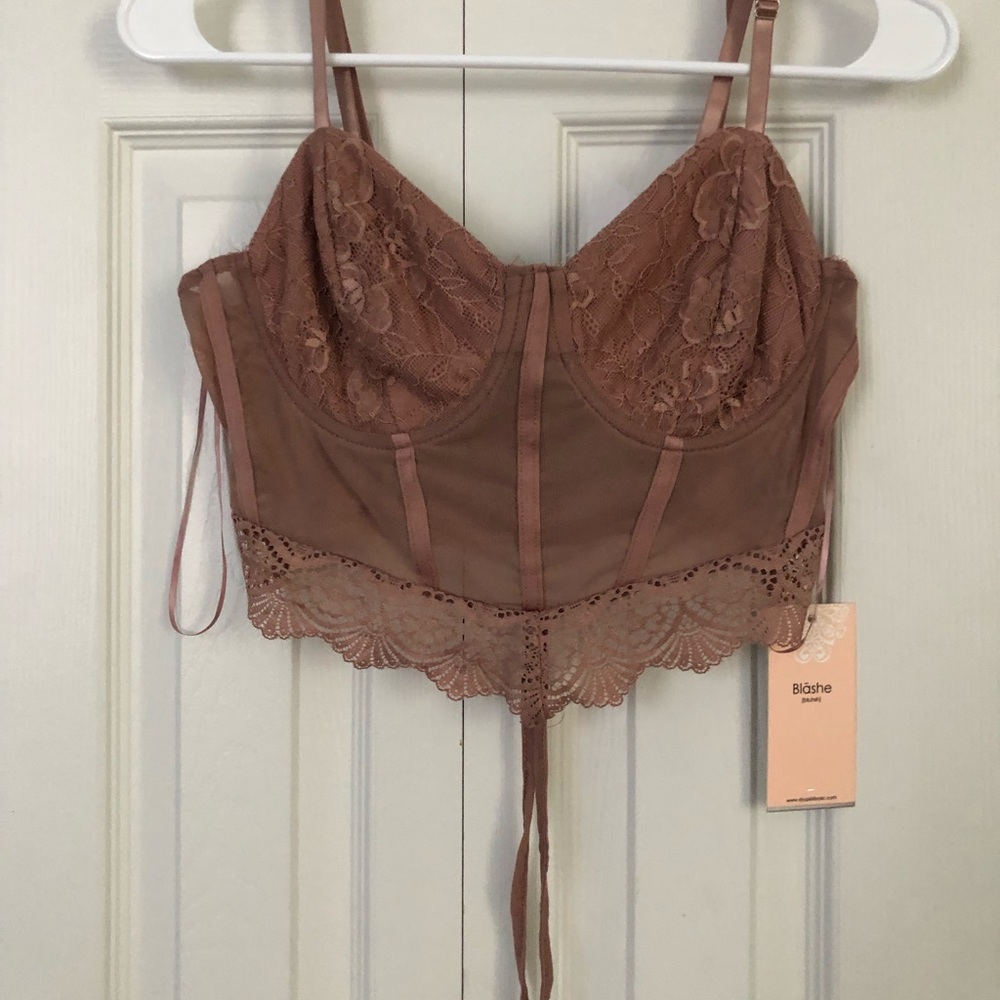 Lace Corset Top
